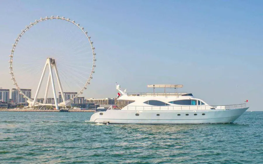 120ft Honor yacht charter Dubai - photo 2
