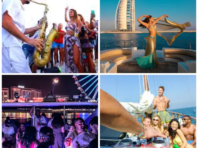 Music and Bluetooth sound system on a yacht hire in Dubai
