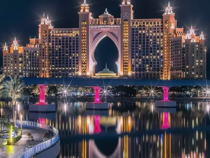 Atlantis The Palm on a Dubai yacht trip