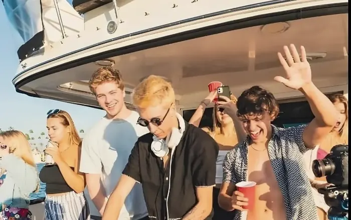 Live DJ on a private yacht rental in Dubai